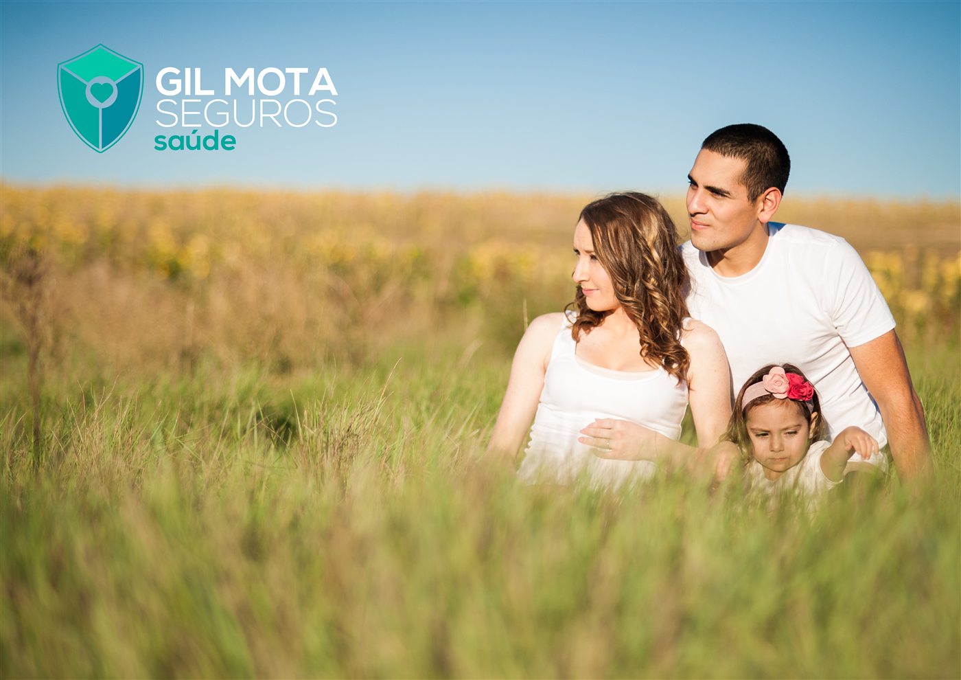Família ao ar livre, imagem da solução de saúde